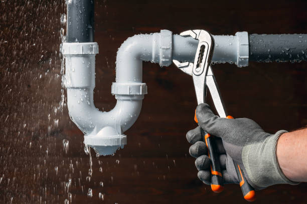 Professional Sewer Line Repair technician working in Sebastopol, MS